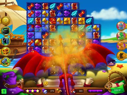 Wizard's Quest - Match 3 screenshot 3