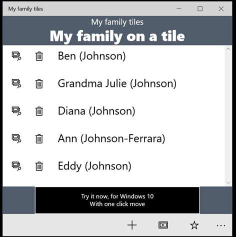 My family tiles Screenshots 2