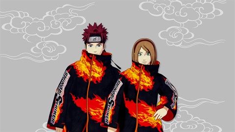 NTBSS: Shinobi Strikers Coat: Black (Gender-Neutral)