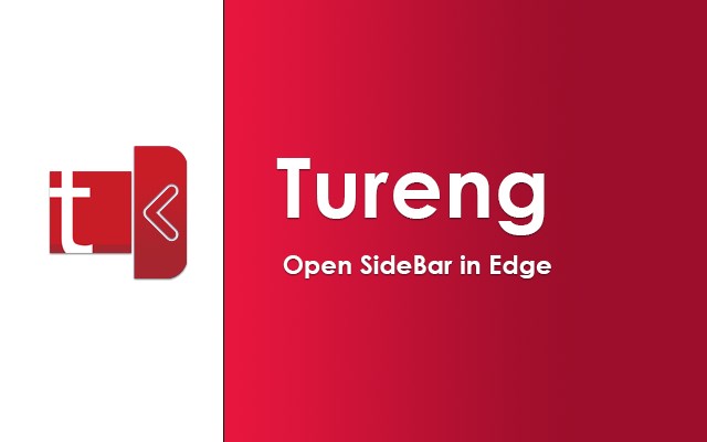 Tureng Open SideBar in Edge
