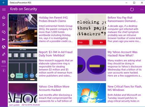 DataLossPrevention.co.uk RSS Feeds Screenshots 2