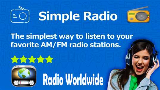 Radio World - Listen Live to Online Radio FM AM, Music and Talk Stations screenshot 1