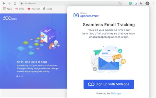 Free Email Tracker: OpenedOrNot by 500apps