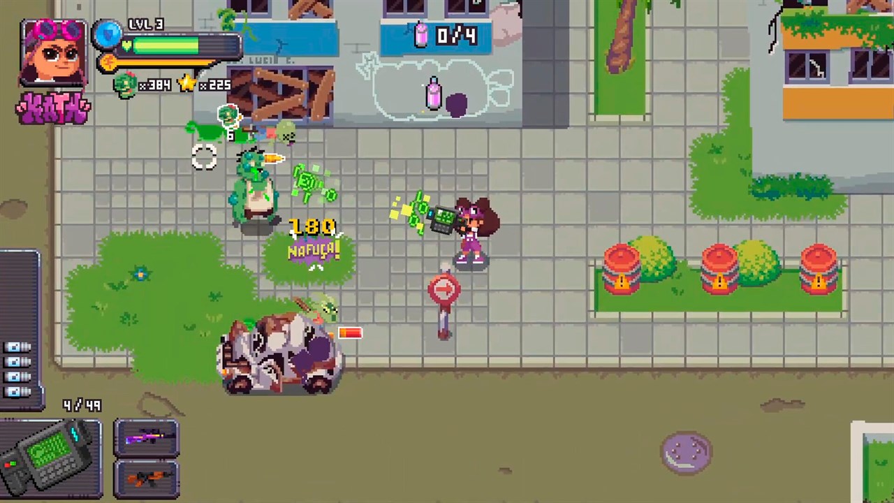 Ghetto Zombies: Graffiti Squad screenshot 1