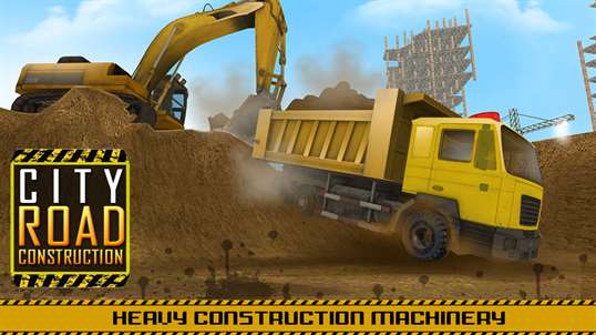 Modern City Roads Construction - Road Builder Sim screenshot 2