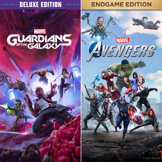 Marvel's Guardians of the Galaxy + Marvel's Avengers: Deluxe Bundle for xbox