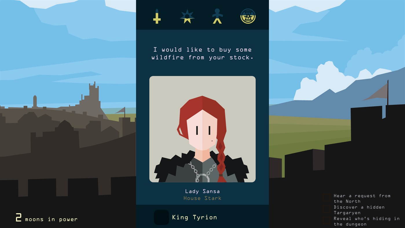 #1. Reigns: Game of Thrones (Windows) 由: Devolver Digital