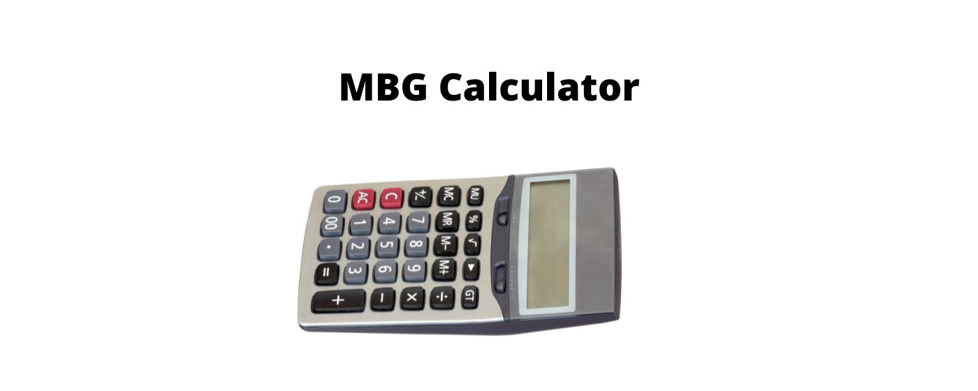 MBG Calculator marquee promo image