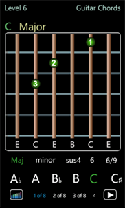 Level 6 Guitar Chords screenshot 1