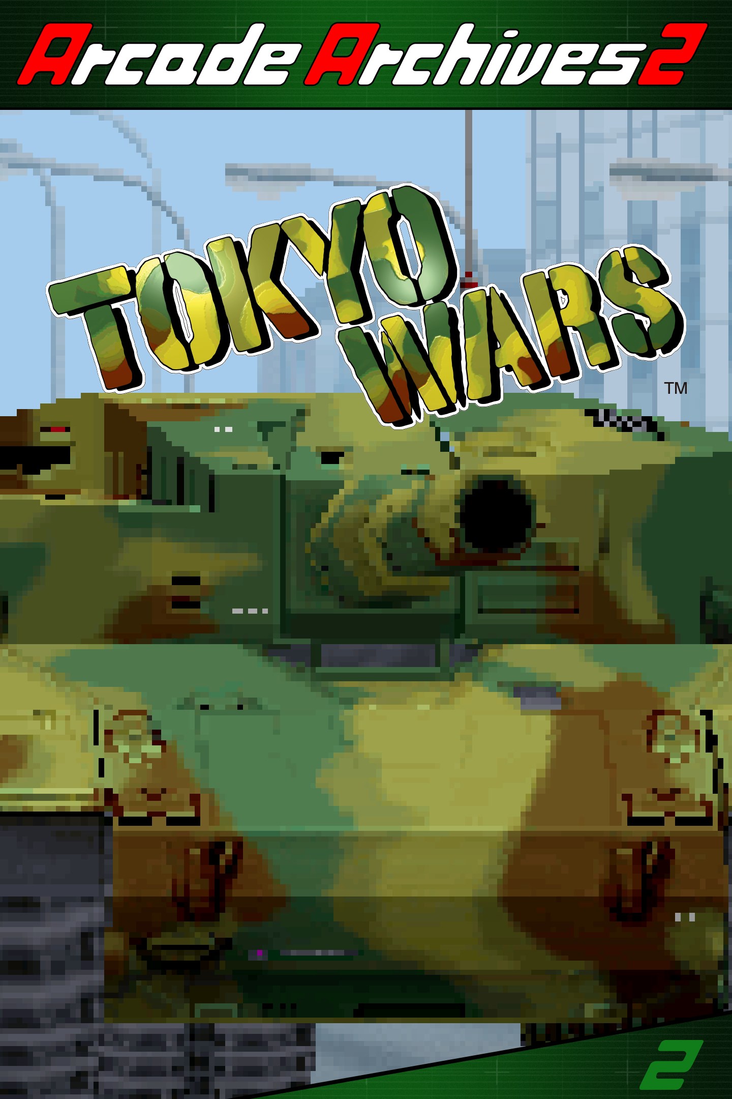 Box shot of Arcade Archives 2 TOKYO WARS