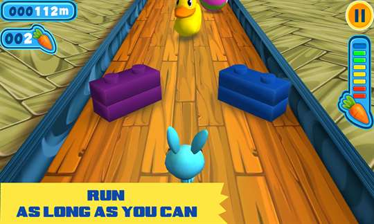 Turbo Fast Bunny Fun Run Game screenshot 3