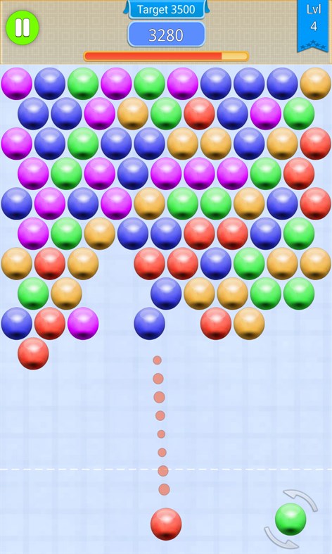 #2. Bubble Shooter Delight (Windows) 게시자: G Soft Team