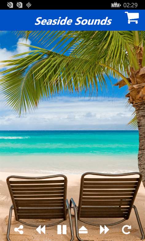 Seaside Sounds-Relaxing Sounds of Nature Sea Music Screenshots 2
