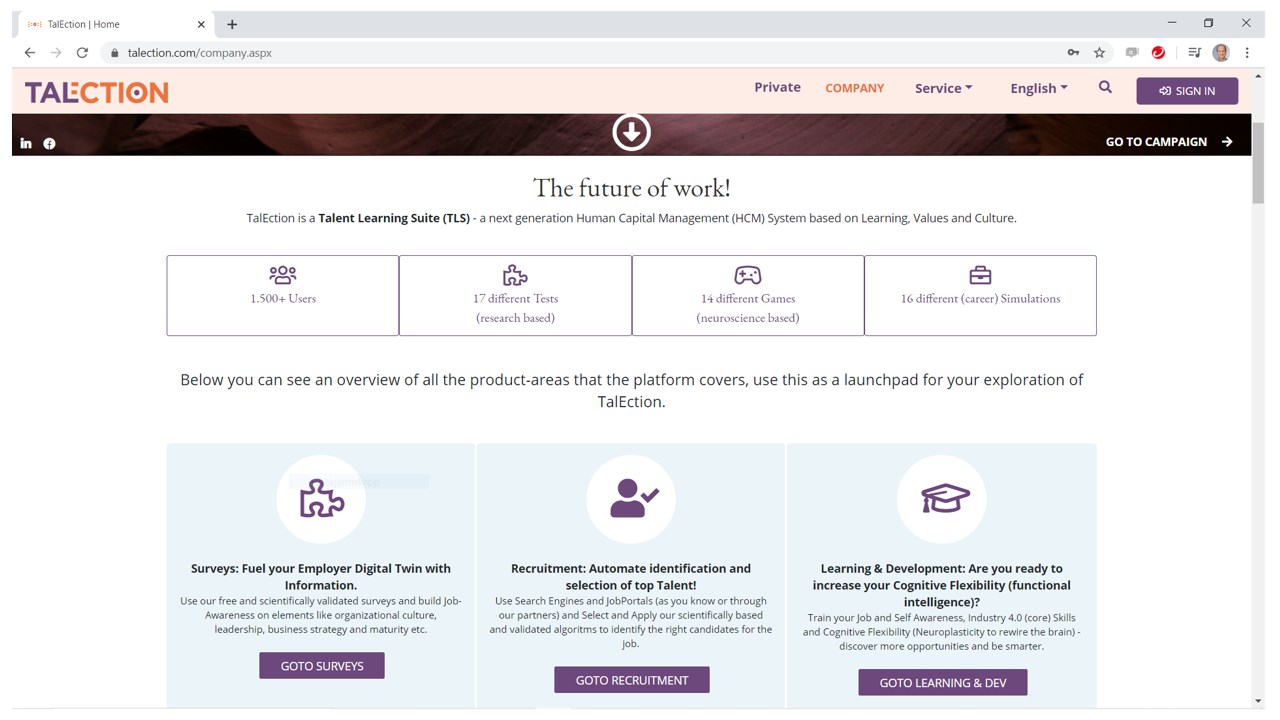 Snapshot 1 of TalEction