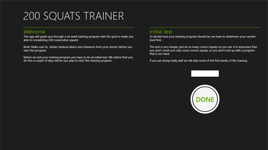 200 Squats Trainer screenshot 4