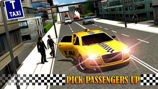 Modern Taxi Driving 3D screenshot 3