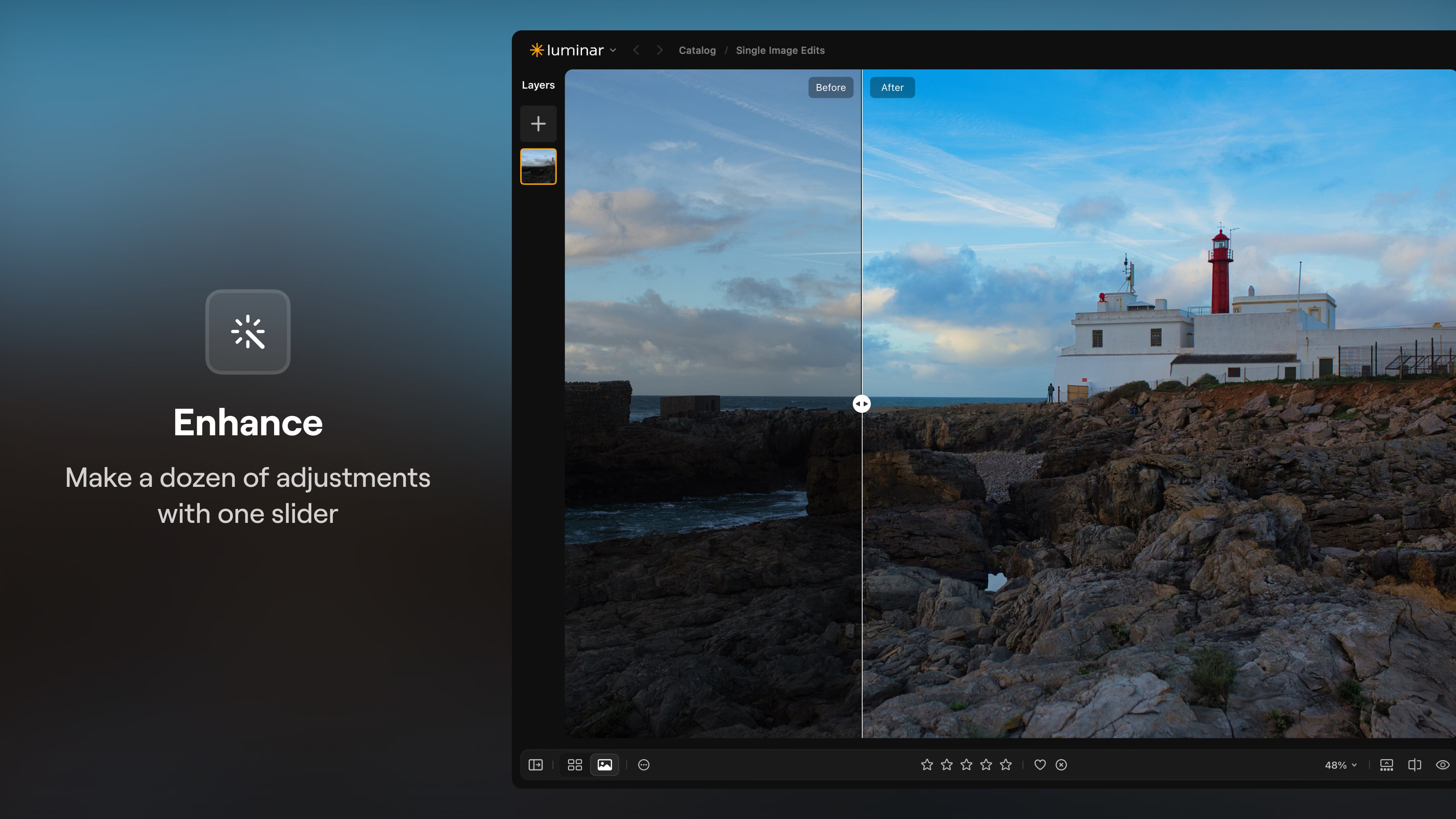 Luminar - AI Photo Editor screenshot