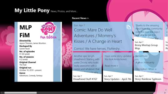 My Little Pony Fan App screenshot 2
