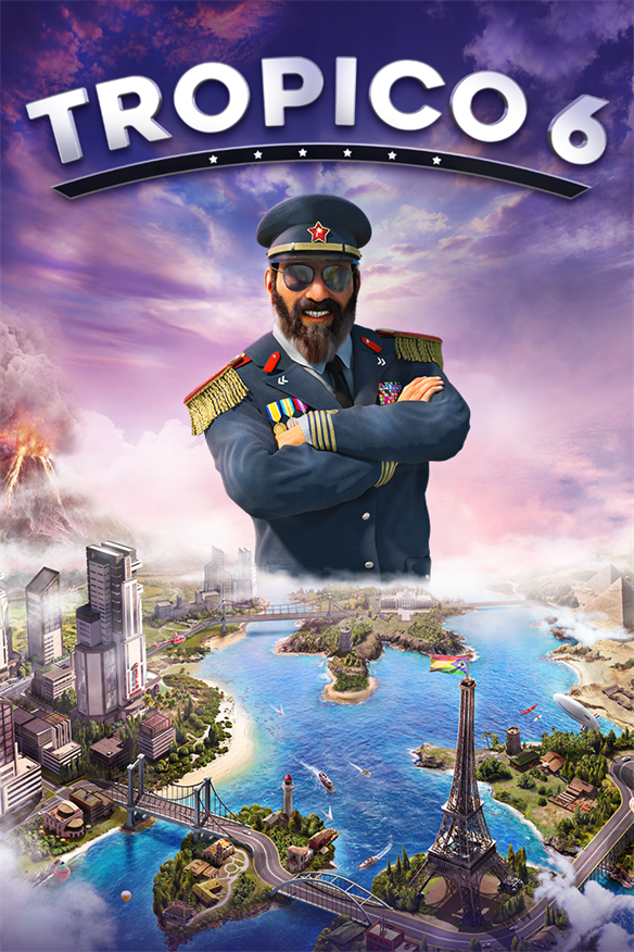 Tropico 6 Xbox Series X|S and Xbox One cover art