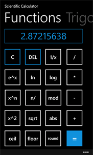 Scientific Calculator screenshot 2