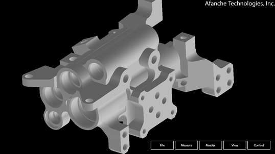 Afanche 3D STL Viewer Pro screenshot 1