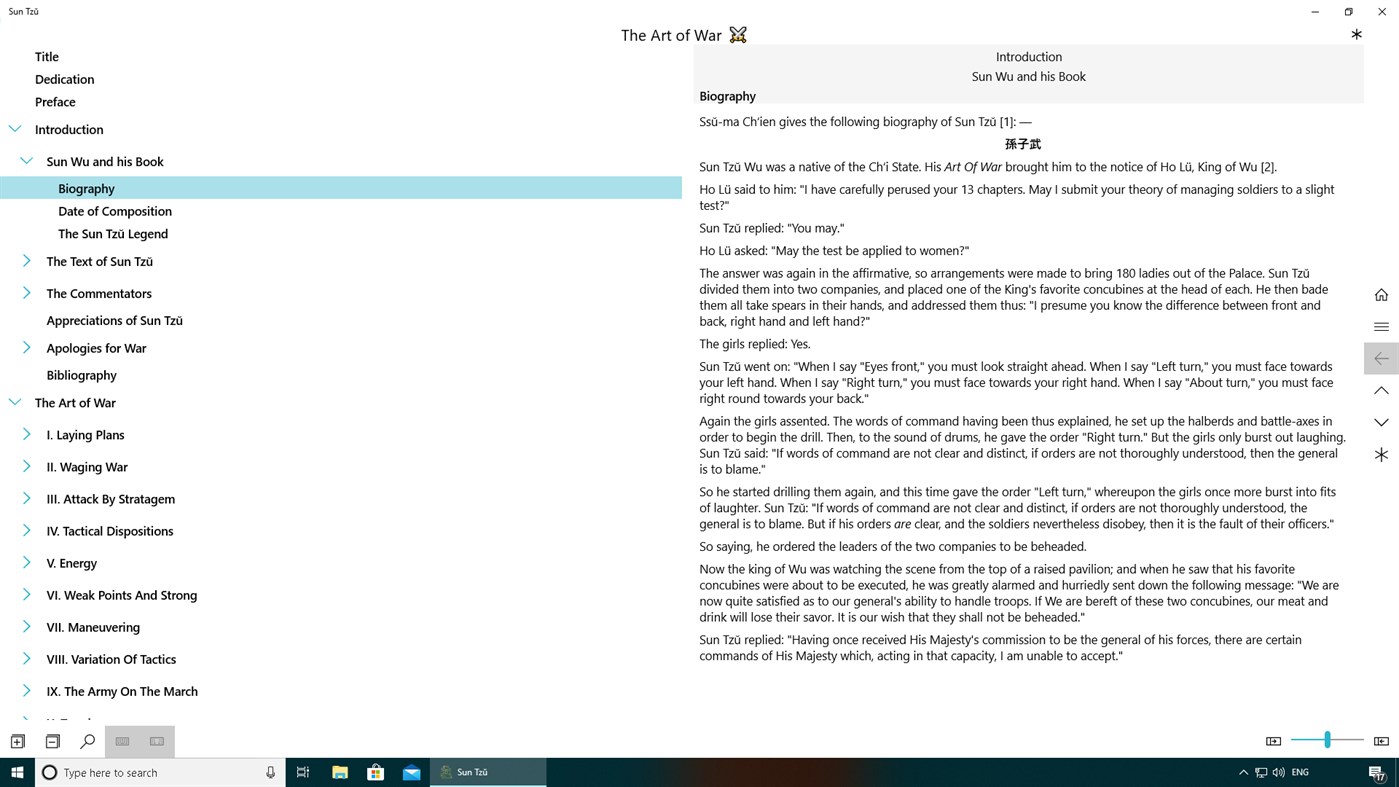 #3. Sun Tzŭ (Windows) Göre: Vision Classics