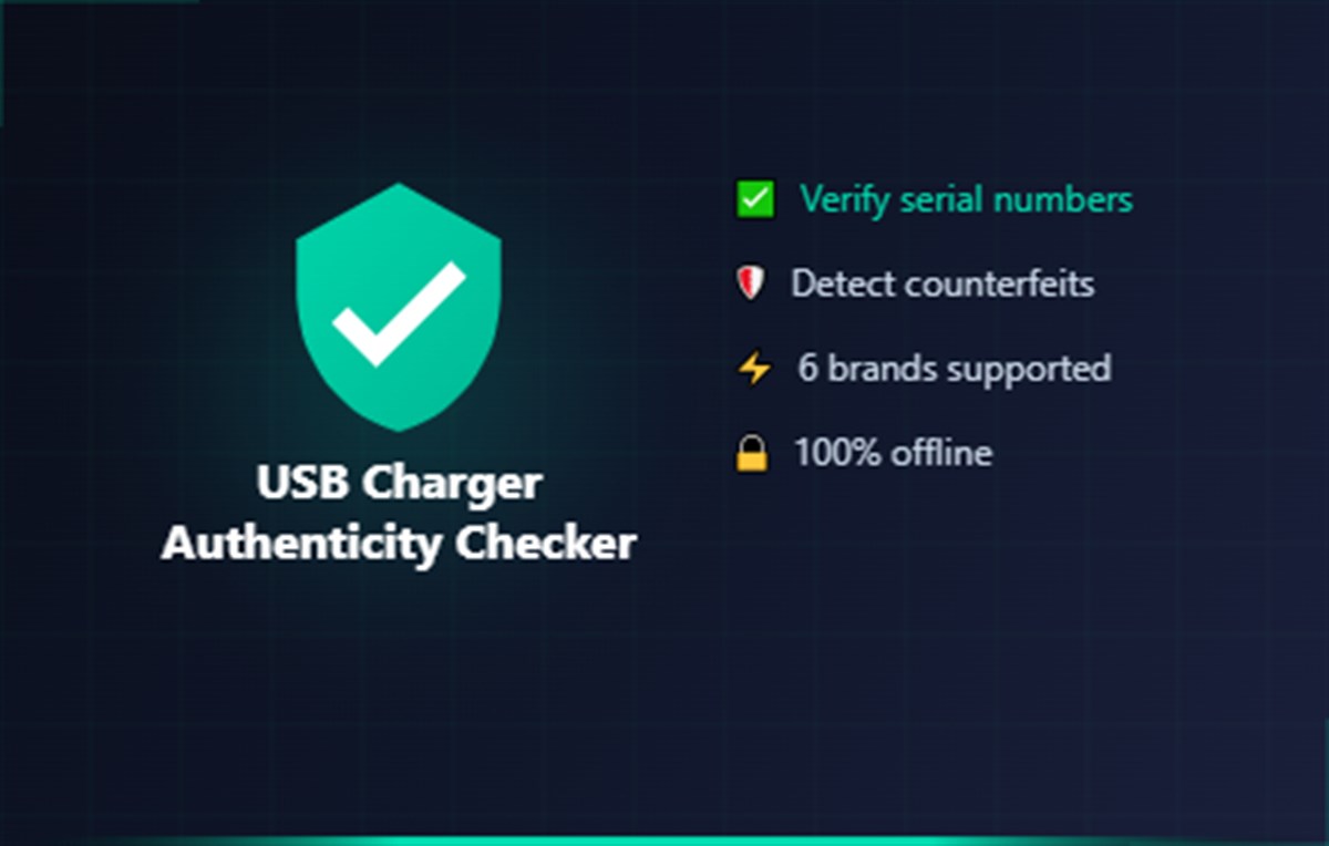 USB Charger Authenticity Checker