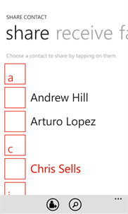 Share Contact screenshot 4