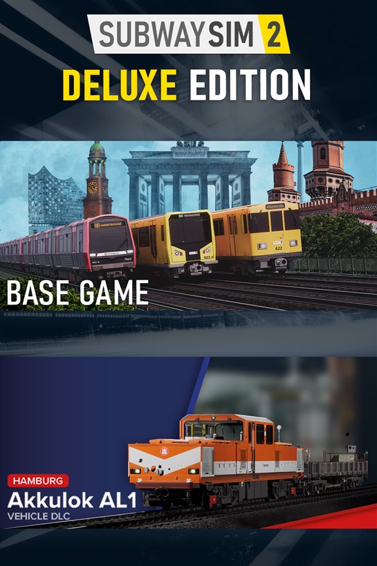 Box shot of SubwaySim 2: Deluxe Edition