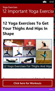 12 Important Yoga Exercises screenshot 2