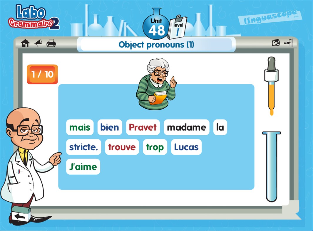 #4. Labo Grammaire - Intermediate (Windows) 由: Linguascope