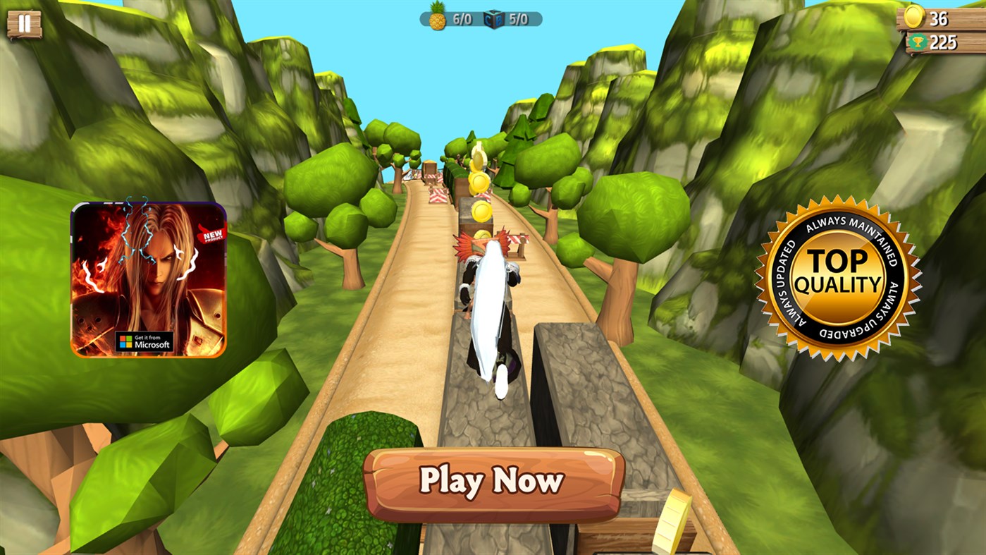 #3. Go Sephiroth Run (Windows) De: SmartBrainLAb