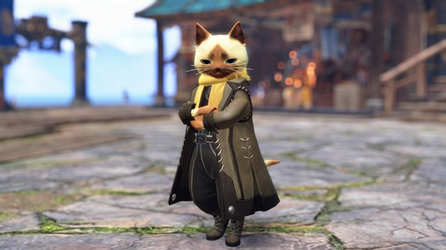 "Felyne Fall" Palico Layered Armor Set screenshot 3