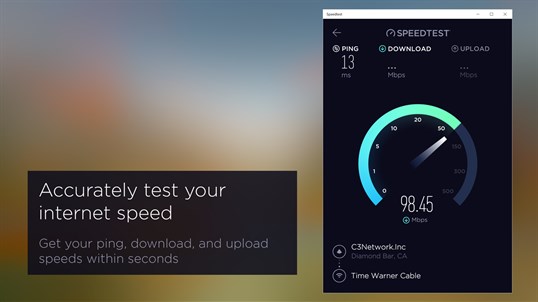 Speedtest by Ookla screenshot 1