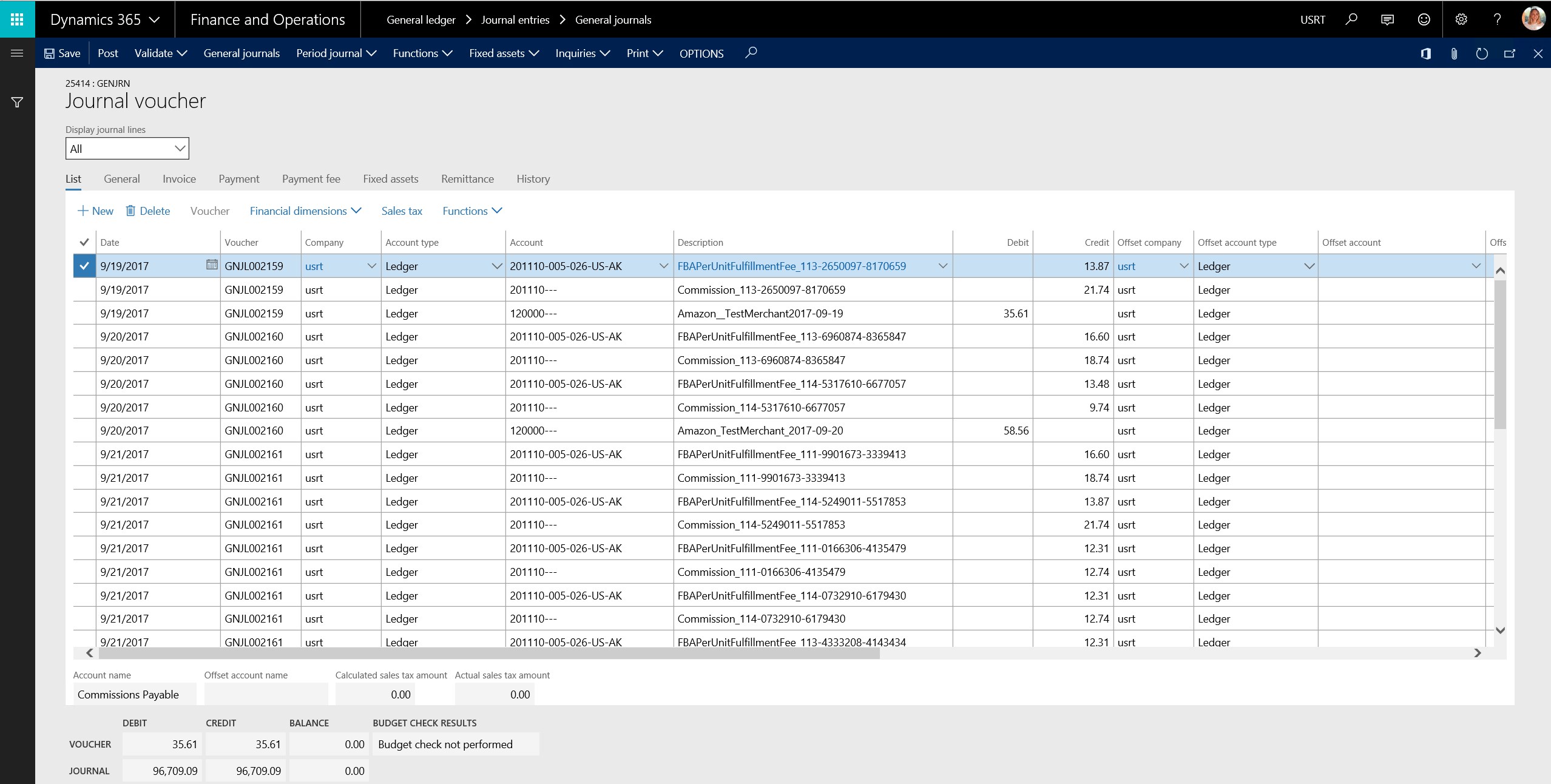 Snapshot 3 of ESYON Amazon Marketplace Connector for D365 FSCM