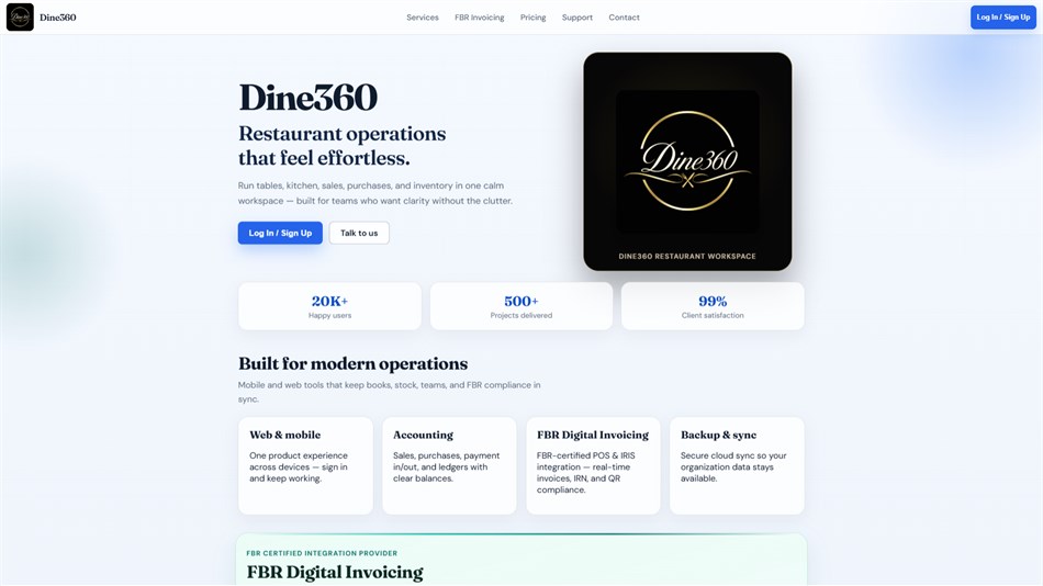 Dine360 (Windows) By: Softera
