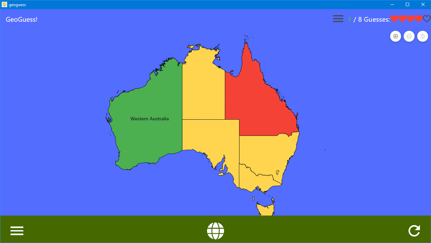 #1. GeoGuesser (Windows) 由: Peter revill