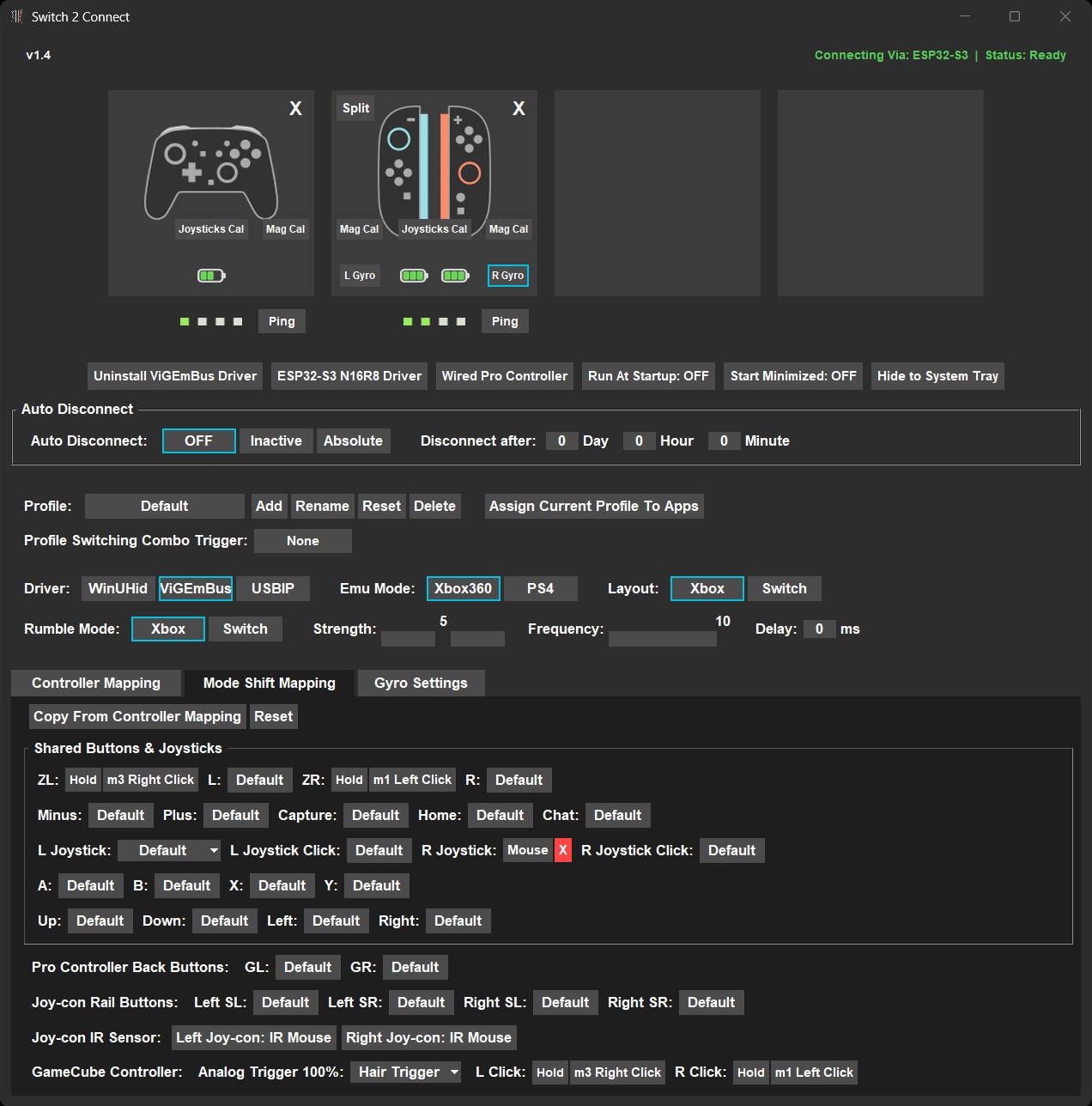 Switch 2 Connect screenshot