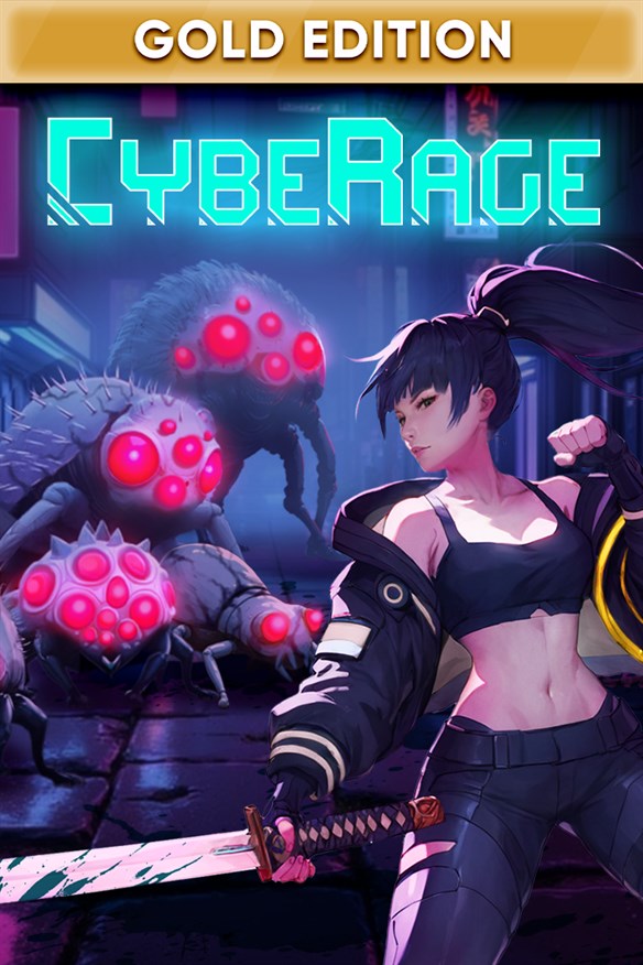 CybeRage: Gold Edition Xbox Series X|S and Xbox One cover art