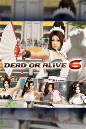 DOA6 Lote de atuendos de debut de Mai Shiranui