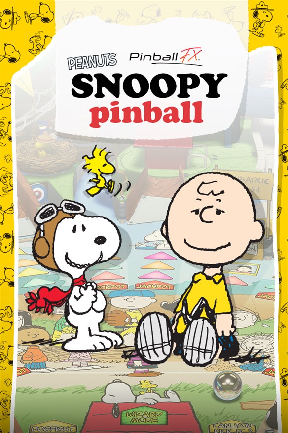 Pinball FX - Peanuts' Snoopy Pinball Xbox Series X|S and Xbox One cover art