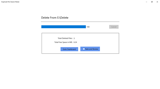 Duplicate File Cleaner Master screenshot 4