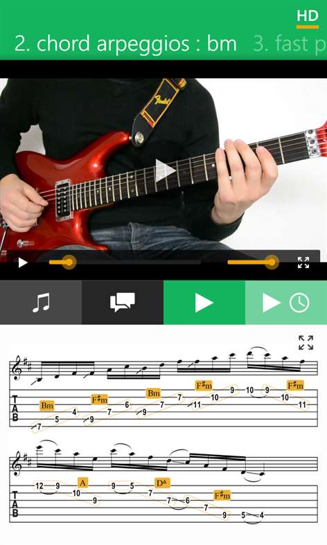 Guitar Lessons Solo Shred LITE Screenshots 1