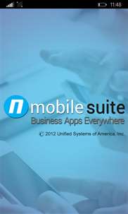 Mobile Suite screenshot 1
