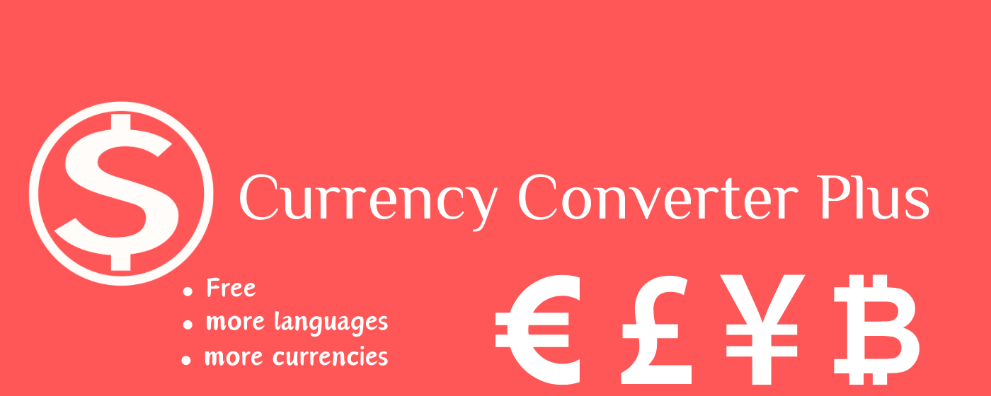 Currency Converter Plus marquee promo image
