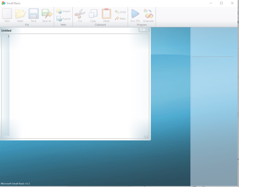 #1. Small Basic (Windows) De: Microsoft Corporation