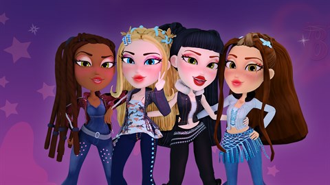 Bratz™ 貝茲娃娃：展現你的時尚 - 女孩夜生活時尚套件