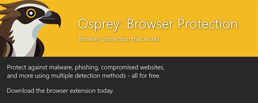 Osprey: Browser Protection marquee promo image