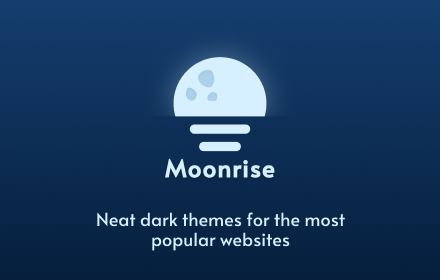 Moonrise Dark Theme small promo image