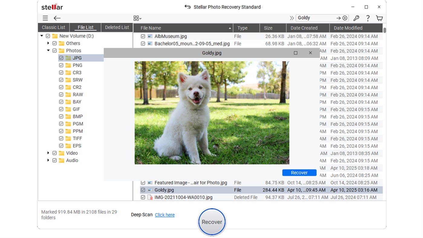 #4. Stellar Photo Recovery (Windows) 게시자: Stellar Data Recovery Inc.